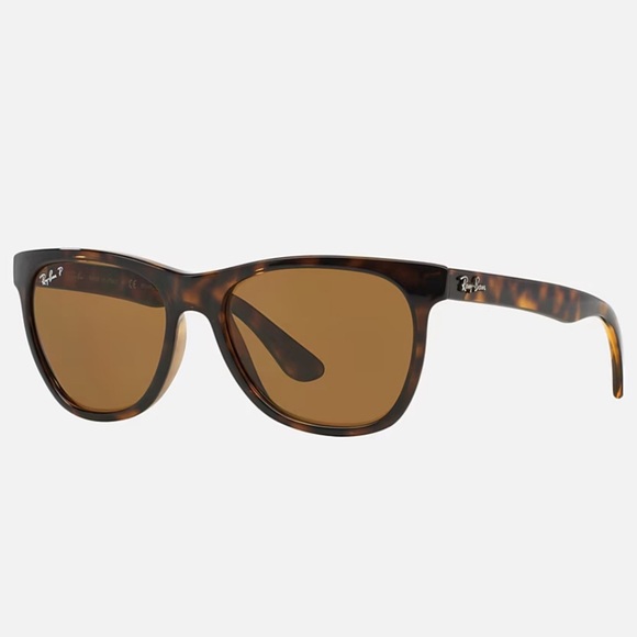 Ray-Ban Other - Ray-Ben RB4184 Polarized Sunglasses Polished Light Havana Frame and Brown Lenses